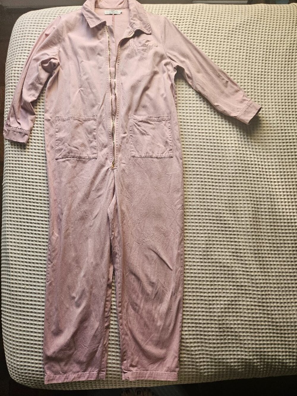 Red Sky baggy boiler suit in Rose (size S)